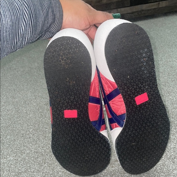 Onitsuka Tiger Pink and Navy Sneakers - Picture 5 of 5